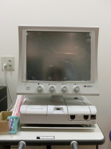 超音波画像診断装置　UD-8000（TOMEY）
