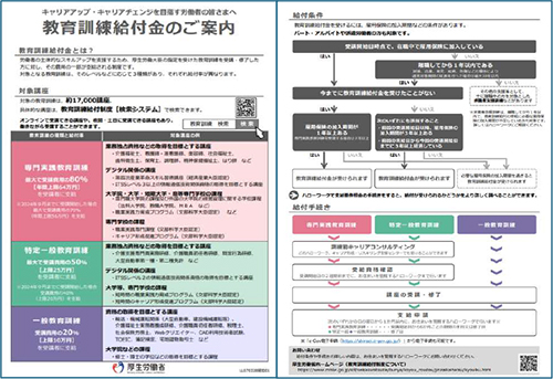 教育訓練給付制度